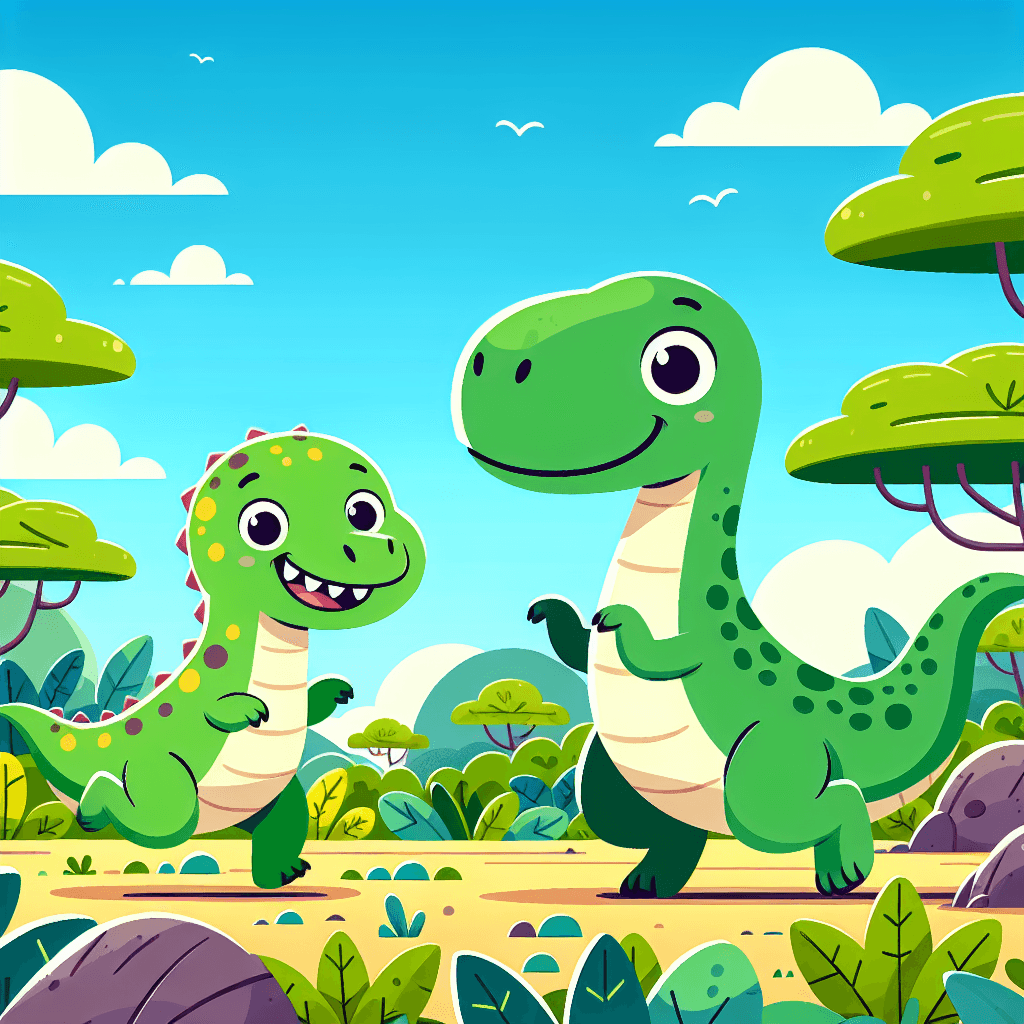 Bouncy Dinosaur Fun Number Painting