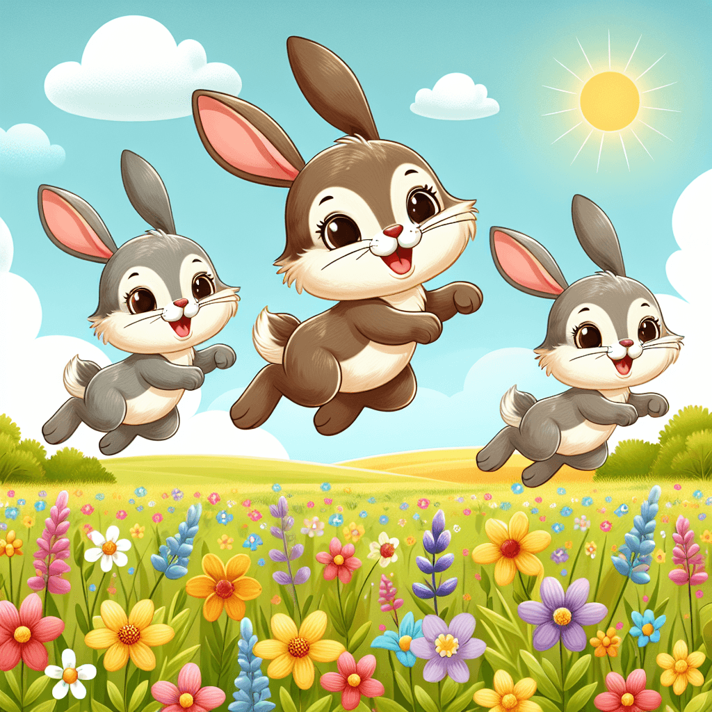 Jumpy Jackrabbits Numbered Painting Kits