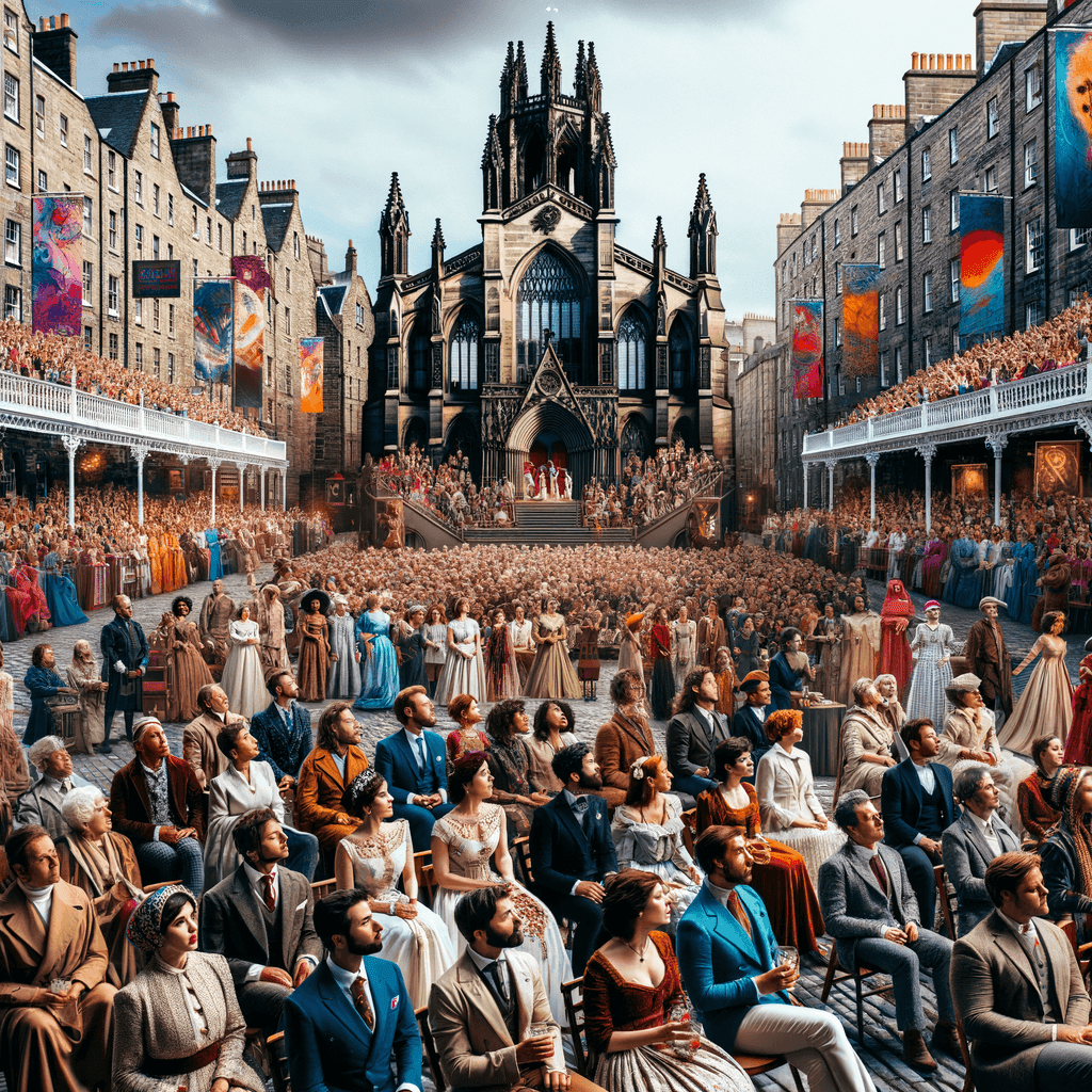 Edinburgh International Festival - Scotland Paint By Numbers Art