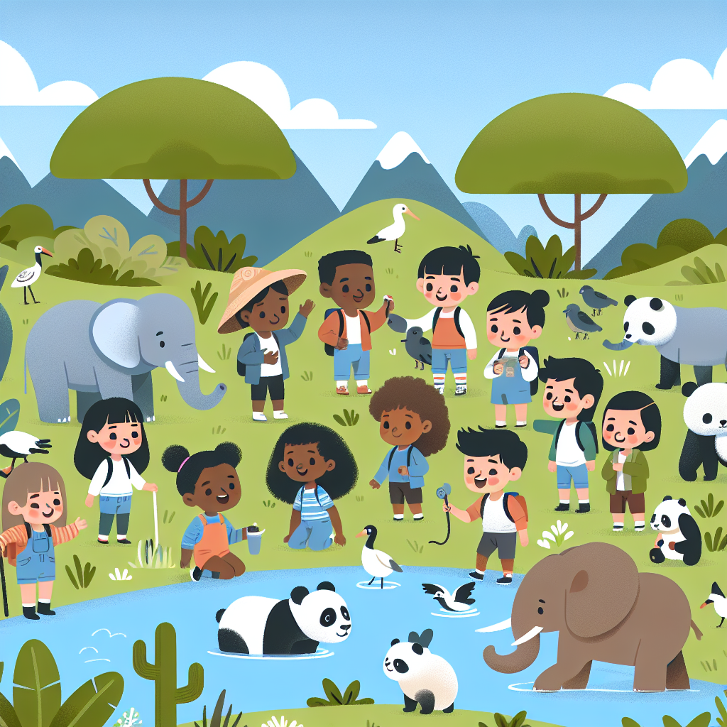 Wildlife Conservation Mission Paint By Numbers Art