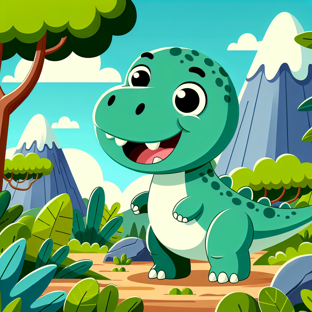 Funny Dinosaur Adventure Paint By Color