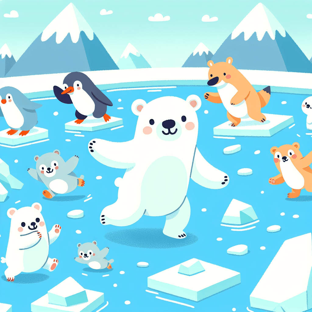 Polar Playtime Pals Paint By Number