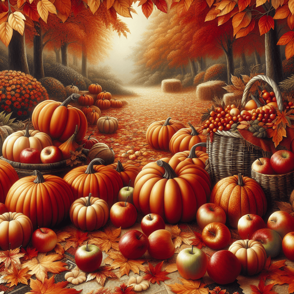 Bountiful Harvest Festival DIY Paint By Numbers