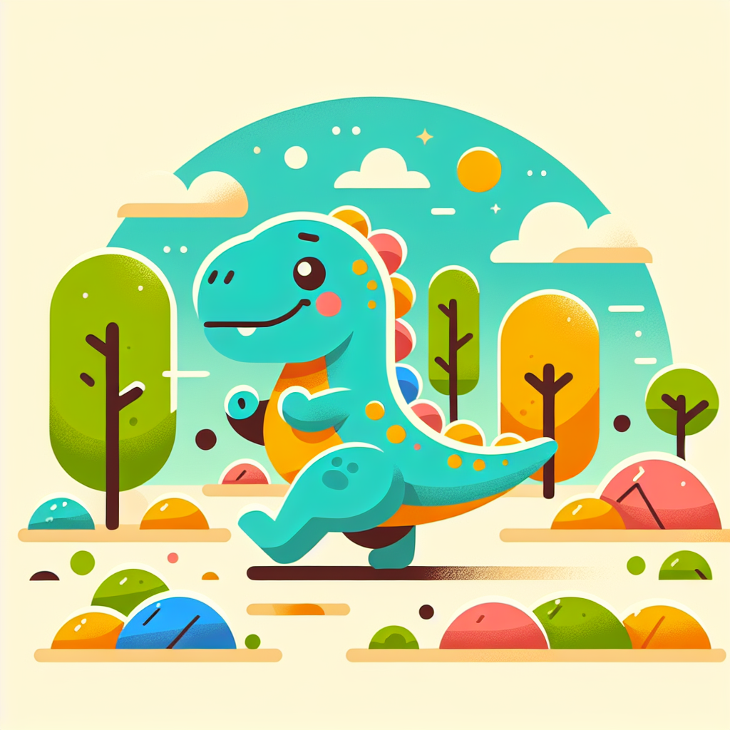 Sunny Dinosaur Paint By Numbers Kits