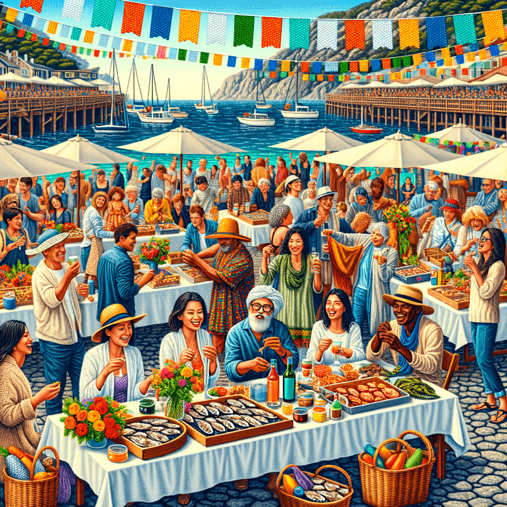 Whitstable Oyster Festival - United Kingdom Paint By Numbers Art