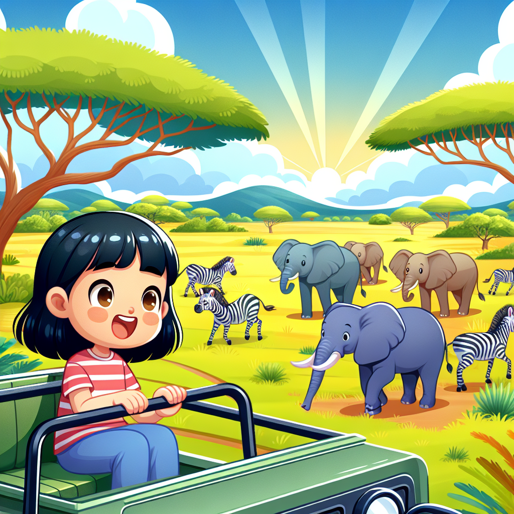 Wildlife Sanctuary Safari Painting By Numbers Kit