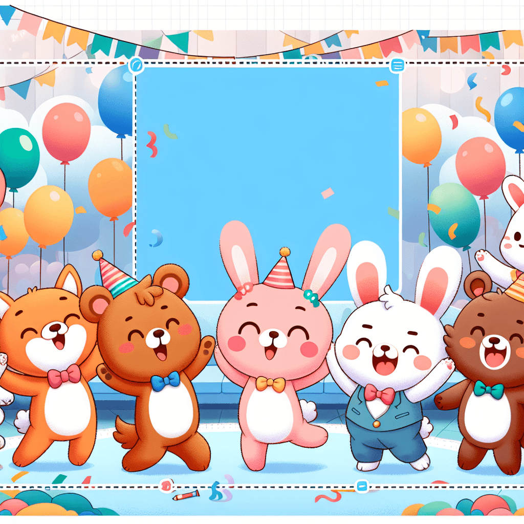 Dancing Animals DIY Paint By Numbers