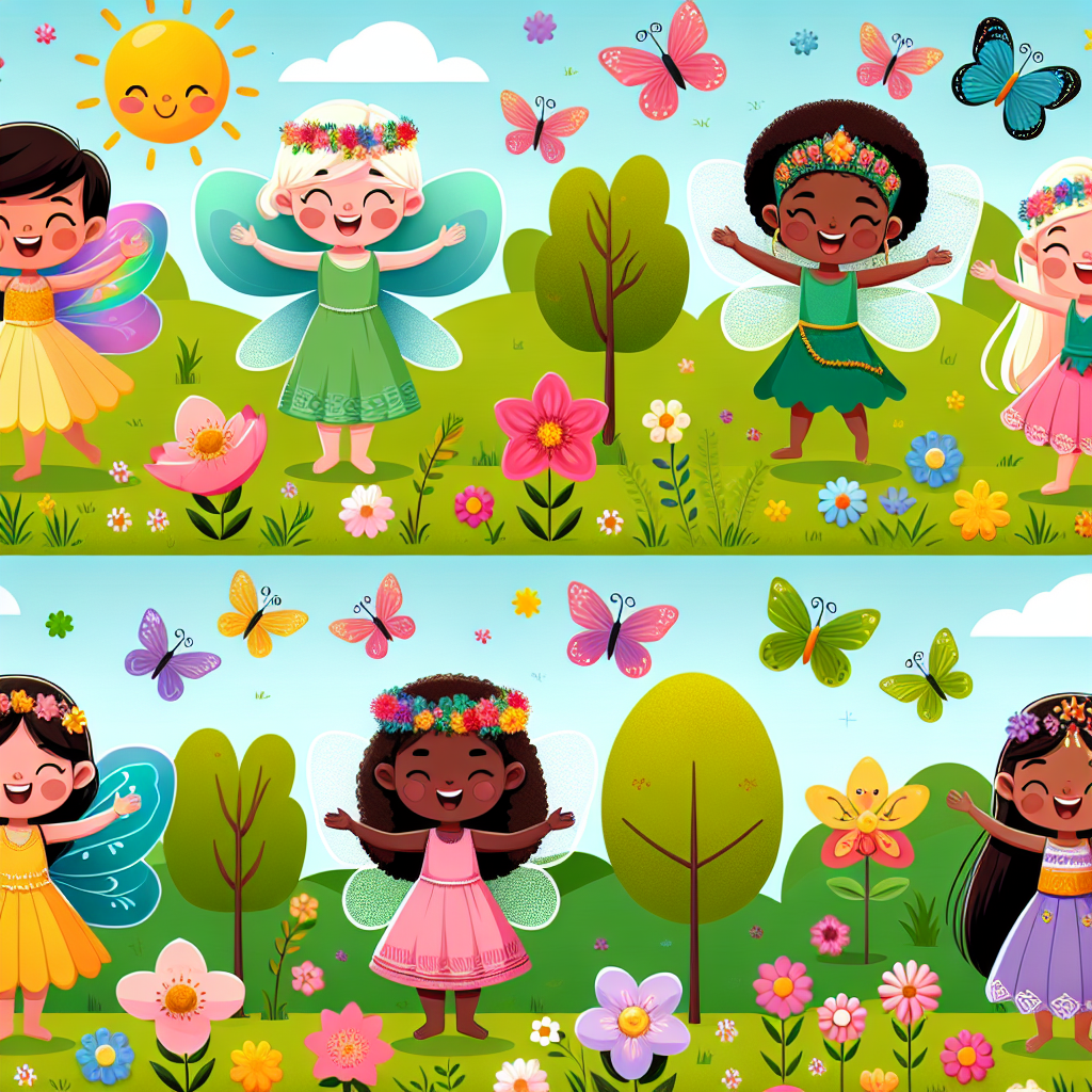 Garden Party With Fairies Paint By Numbers Art