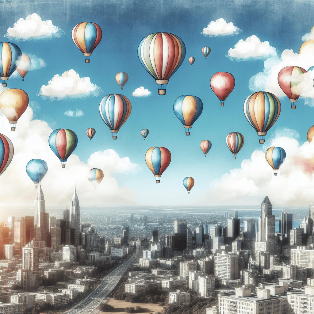 Whimsical Balloon Fiesta Numbered Painting Kits