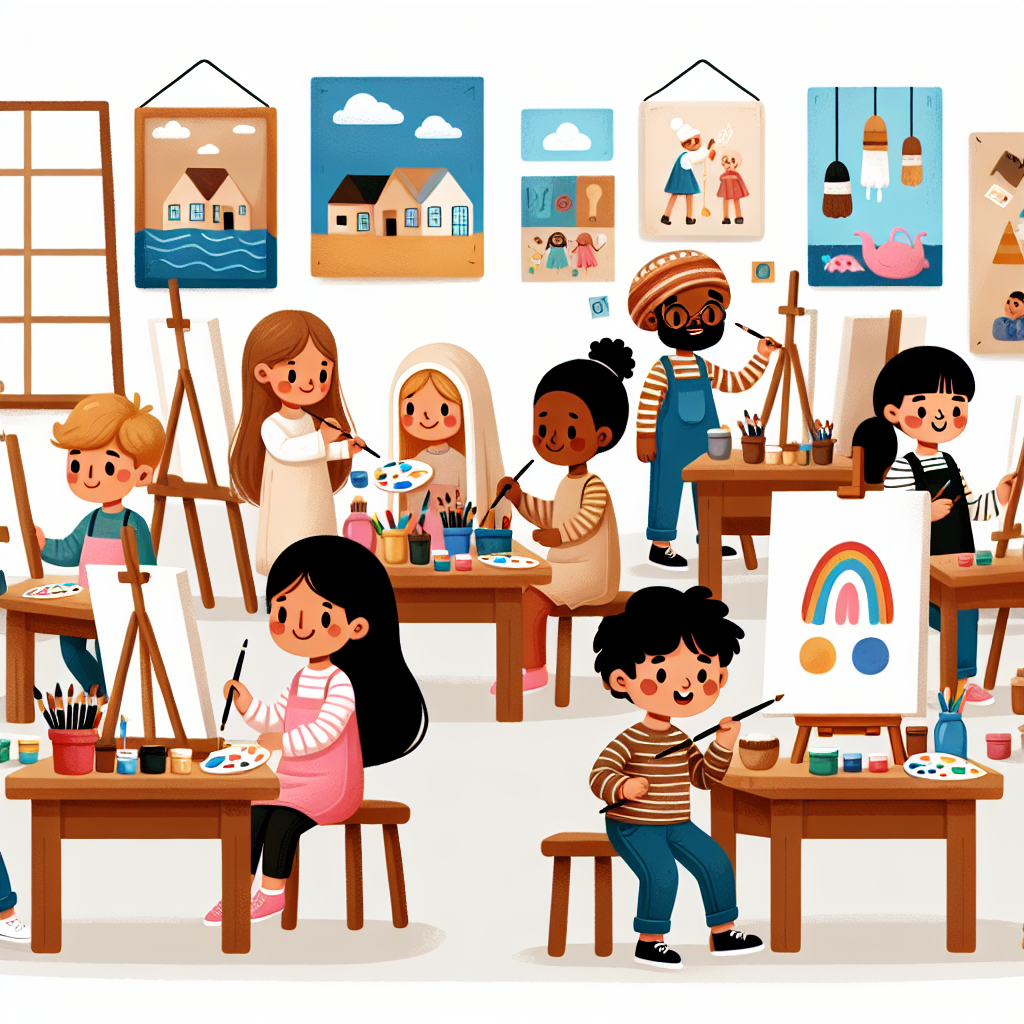 Art Studio Adventure Paint By Color