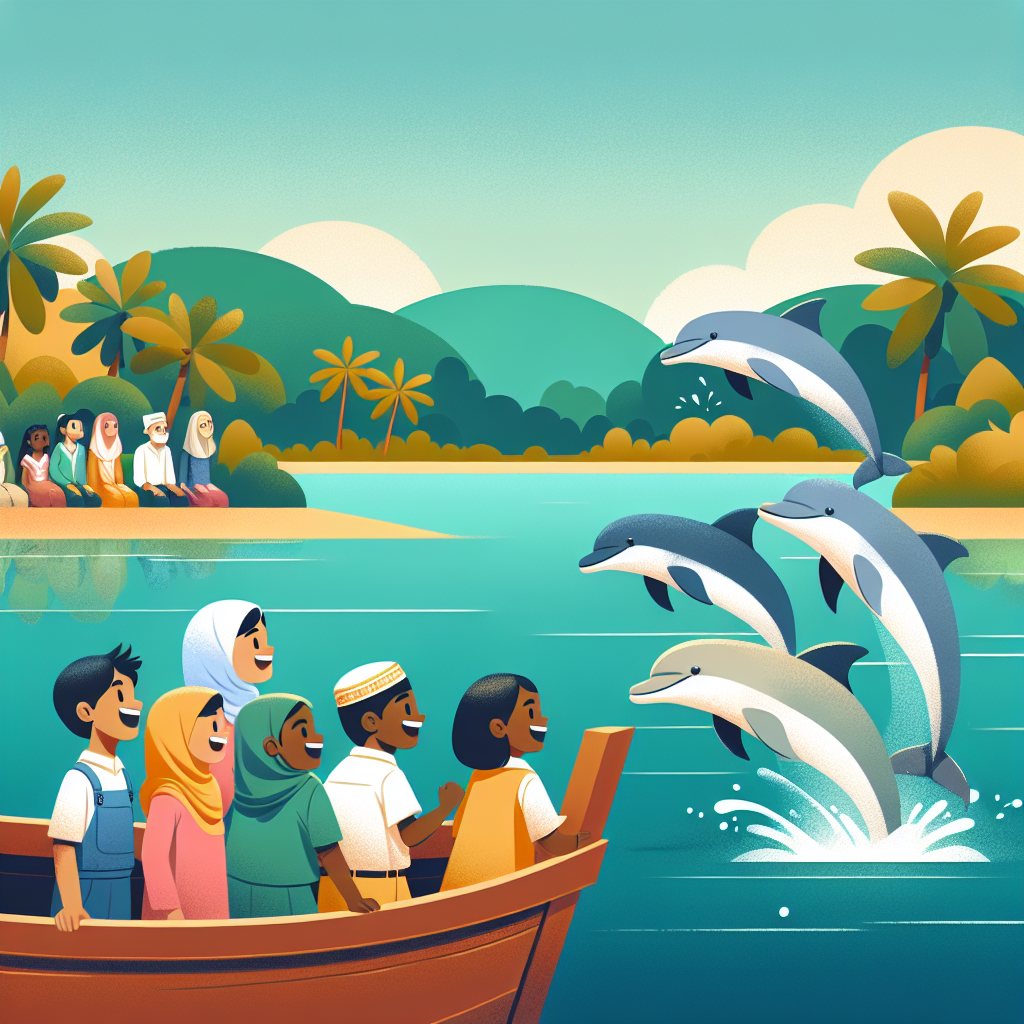 Dreamy Dolphin Lagoon Paint By Number