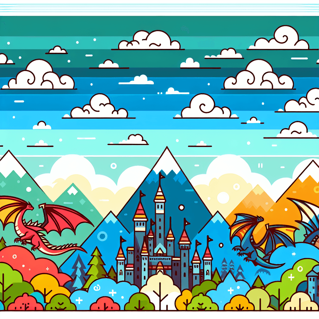 Fantasy Adventure World Paint By Number