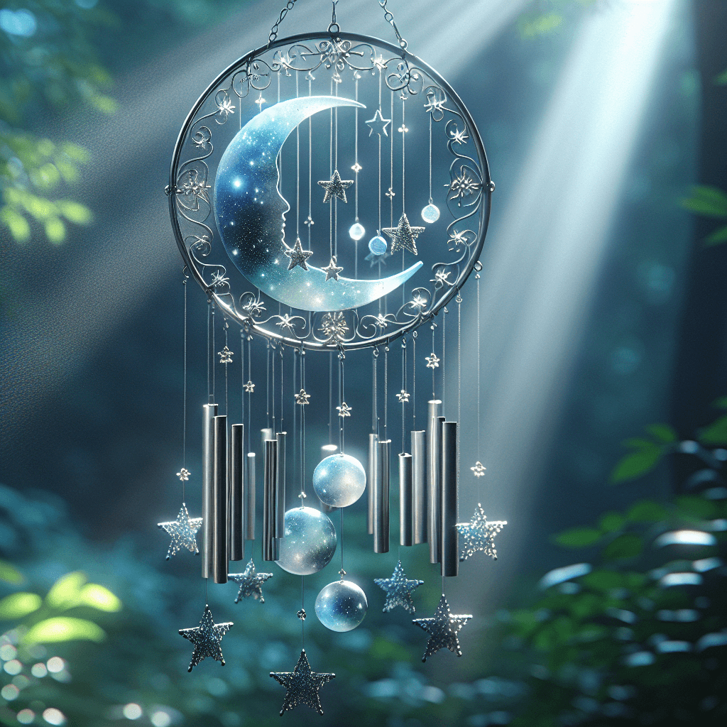 Celestial Harmony Wind Chime Numbered Painting Kits
