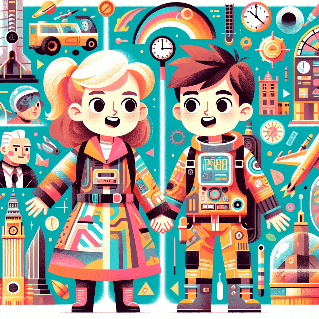 Great Adventure With Time Travellers Painting By Numbers Kit