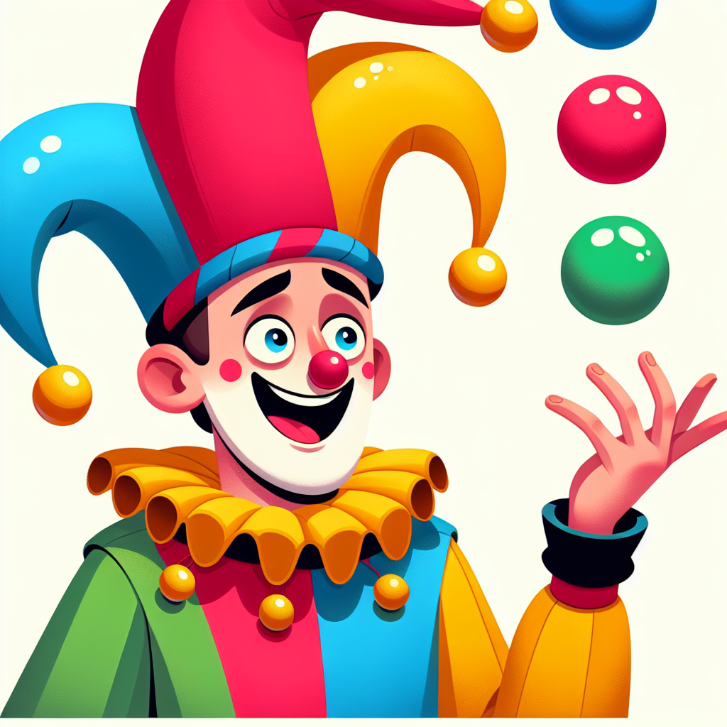 Joyous Jester Numbered Painting Kits