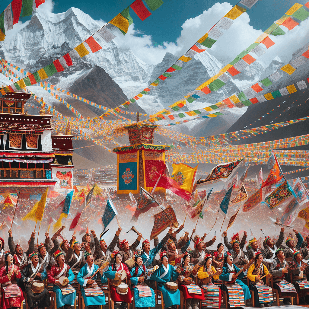 Tibet Festival - China Paint By Number