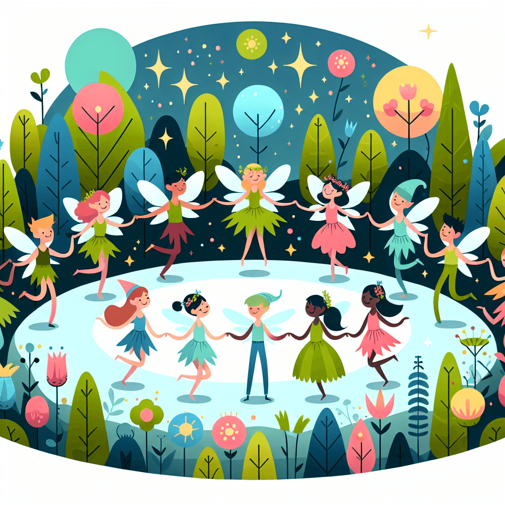 Forest Fairy Festival DIY Paint By Numbers