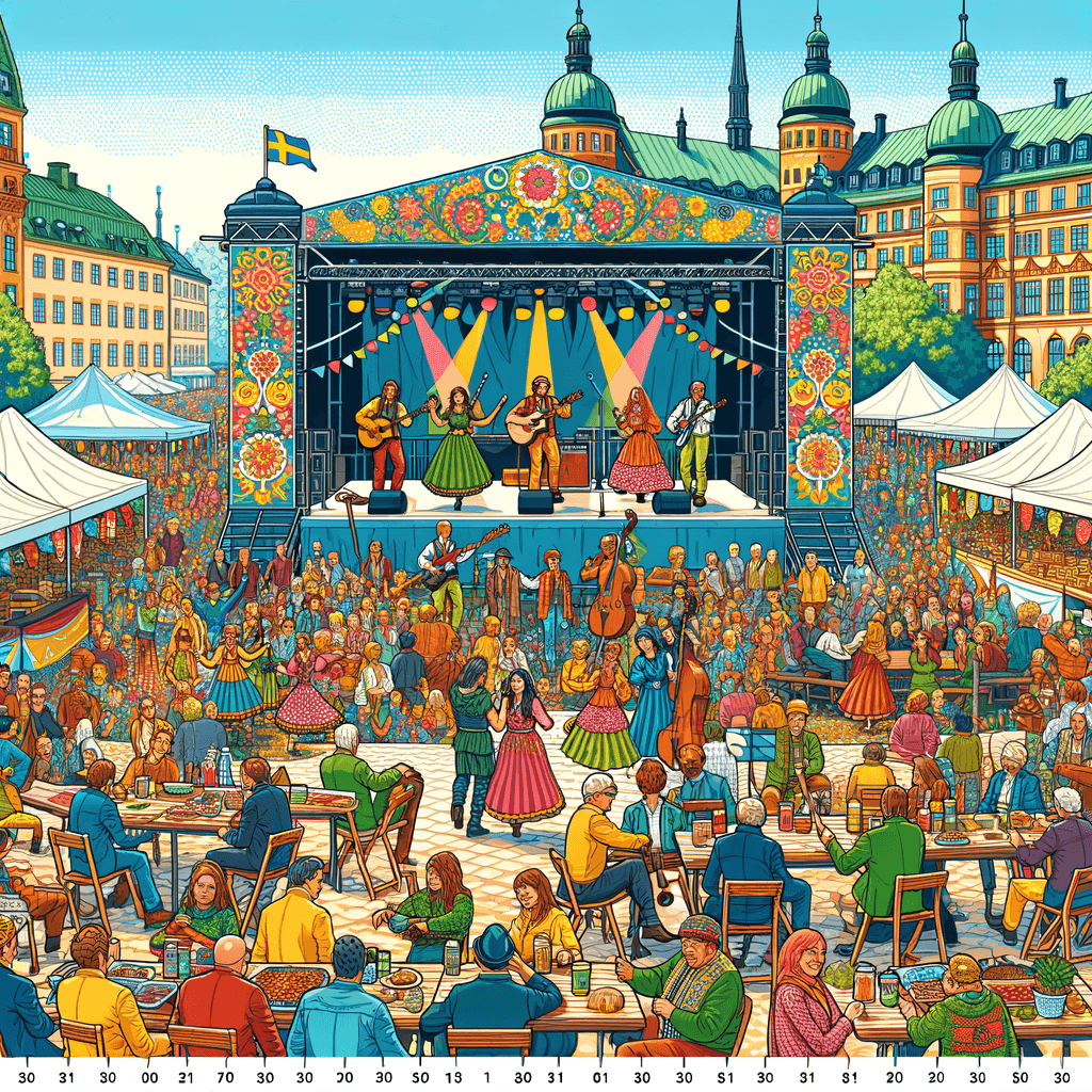 Norrkoping Festival Paint By Numbers