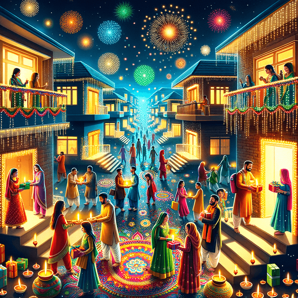 The Diwali Festival Paint By Numbers Kits