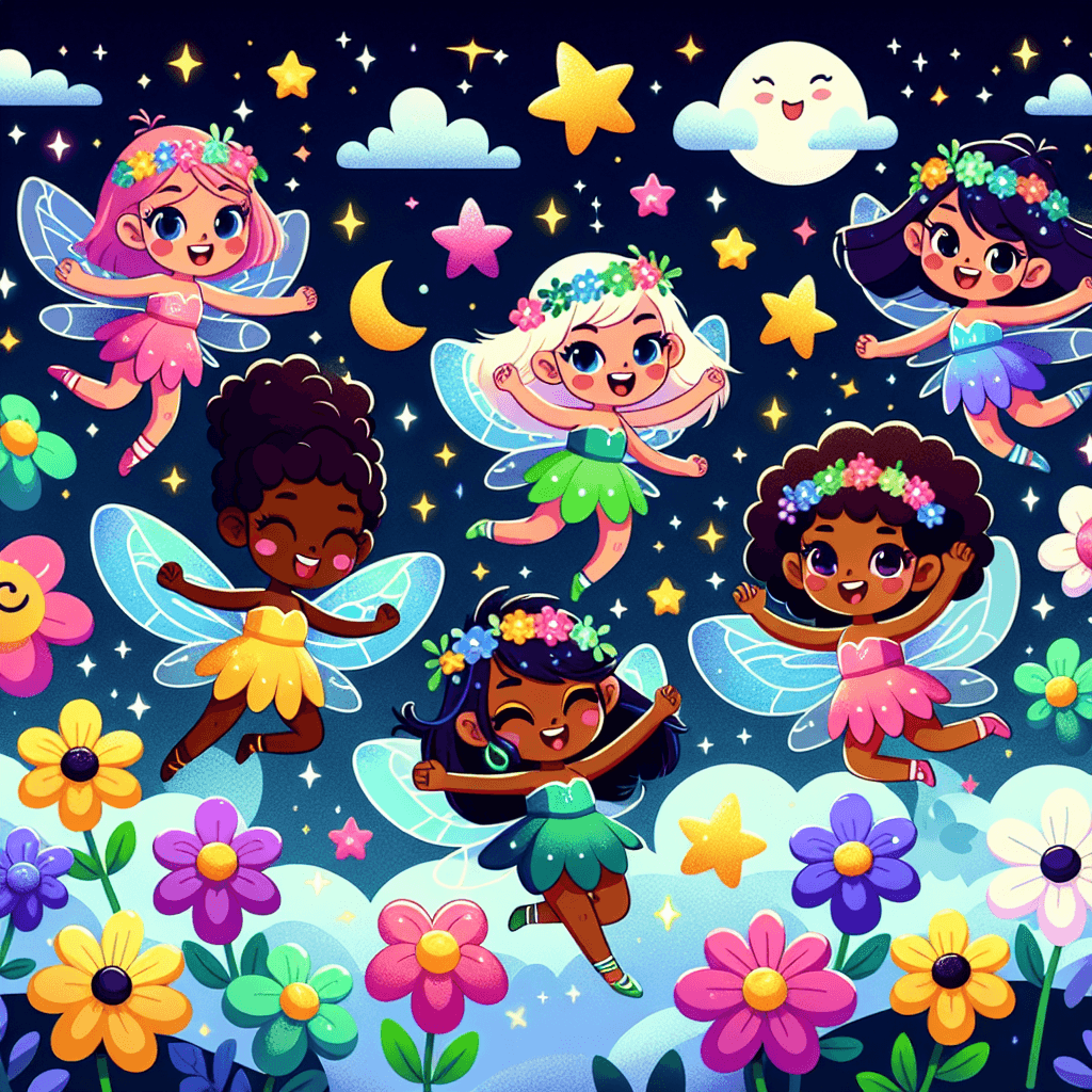 Magical Night In Fairyland DIY Paint By Numbers