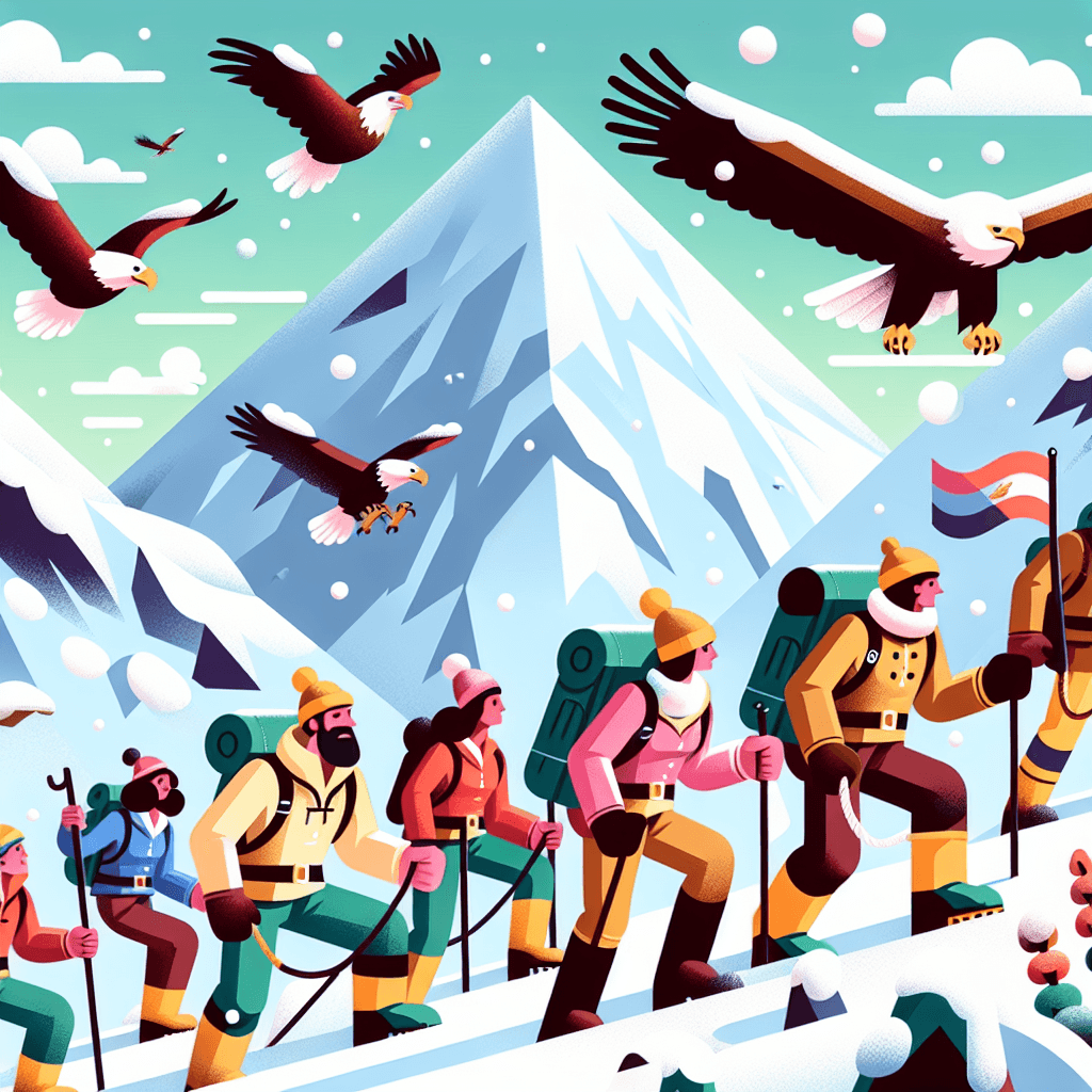 Mountain Expedition Paint By Number