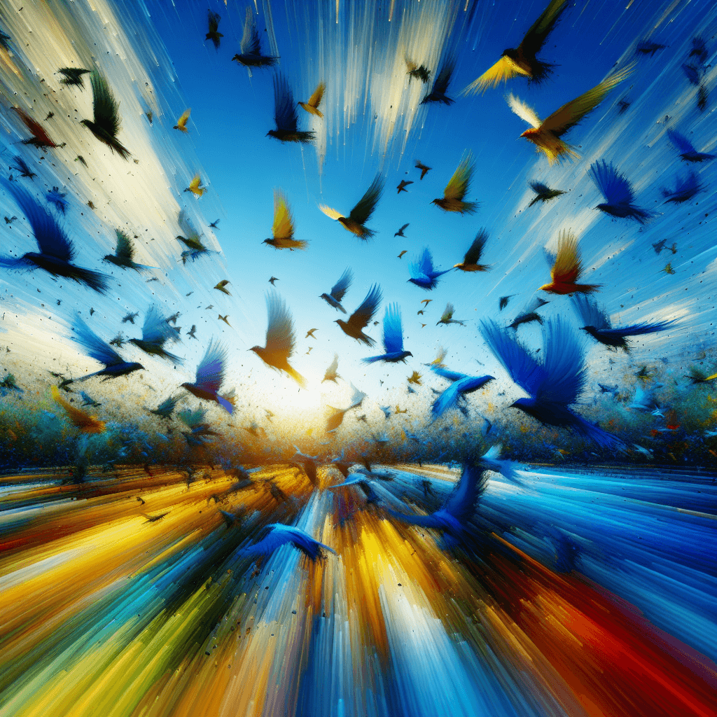 Bird's Song Painting By Numbers Kit