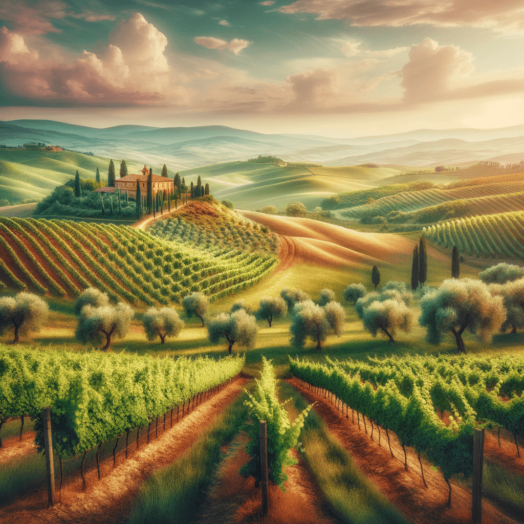 Tuscan Vineyard Dreams Paint By Numbers Kits