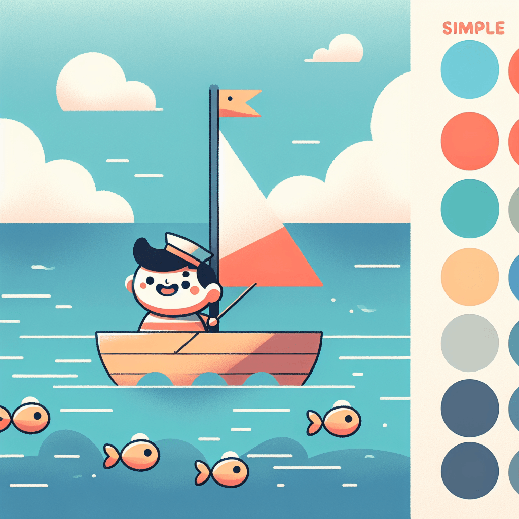 Sailing Adventure Quest Paint By Numbers Art