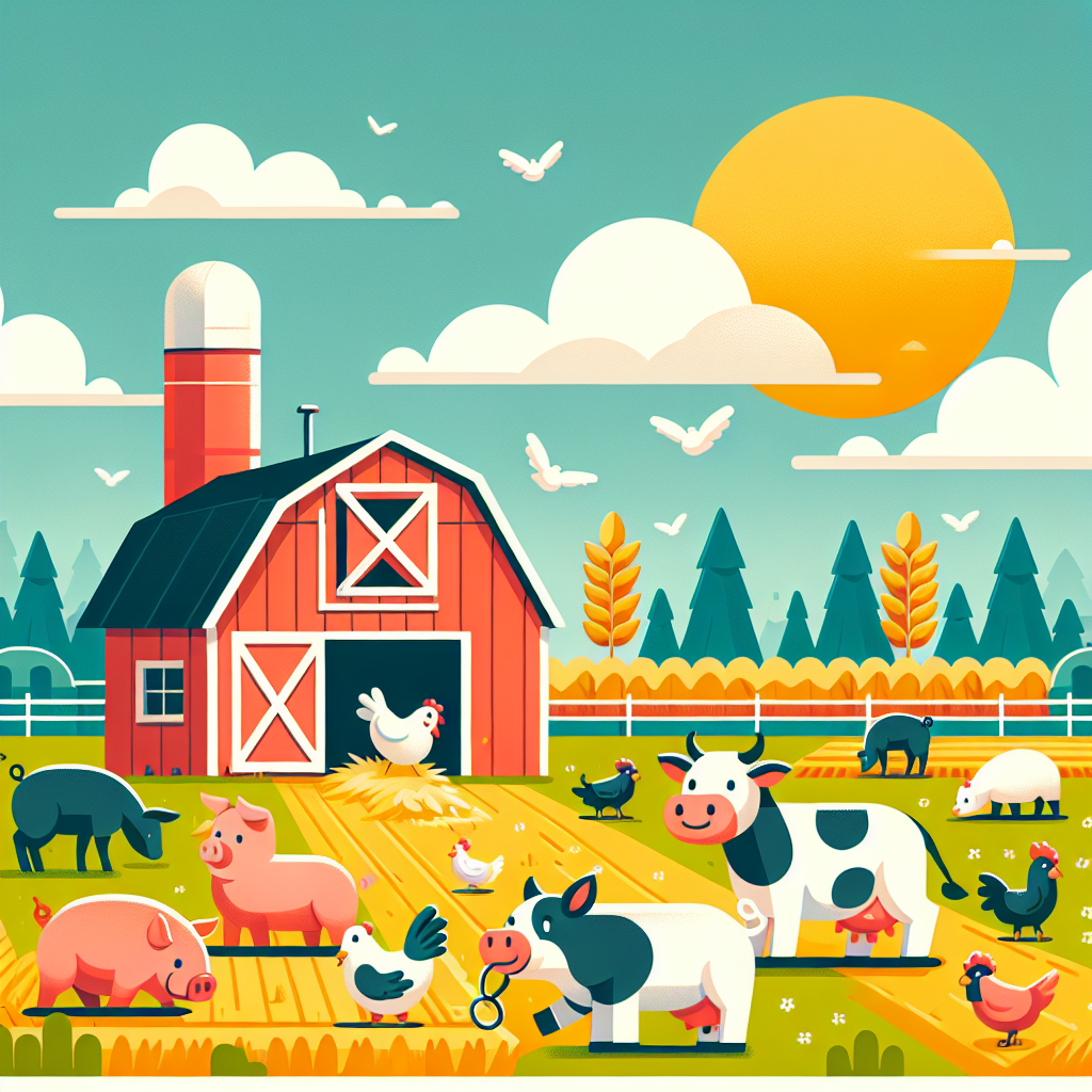 Adventurous Farmyard Friends Paint By Numbers