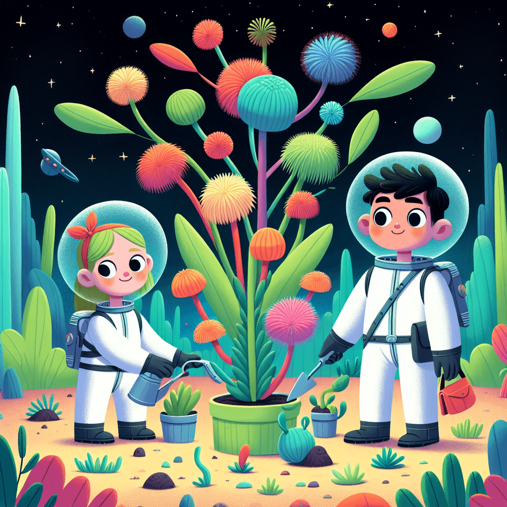 Galactic Gardening Paint By Color