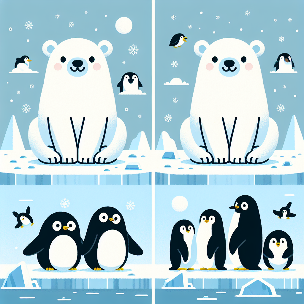 Arctic Polar Pals DIY Paint By Numbers