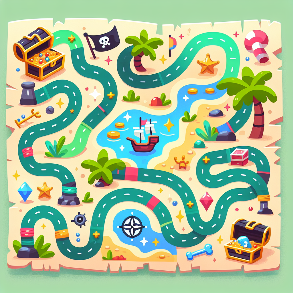 The Magical Treasure Hunt Painting Number Kit