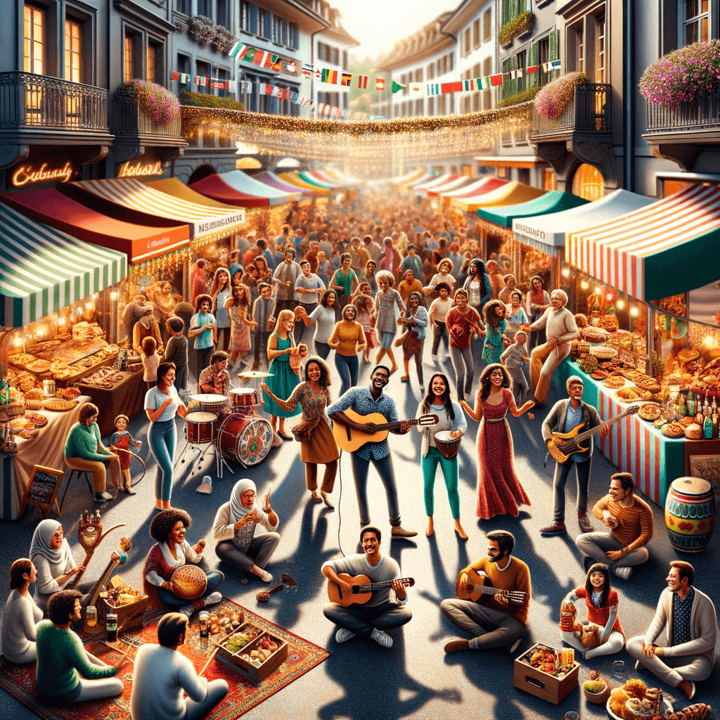 Zürcher Fest - Switzerland - DIY Painting By Numbers Kit - Artistry Rack