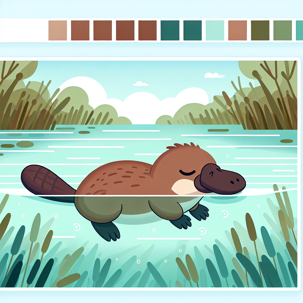 Placid Platypus Numbered Painting Kits
