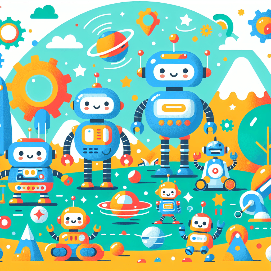 Fantastic Robot Adventures Paint By Number