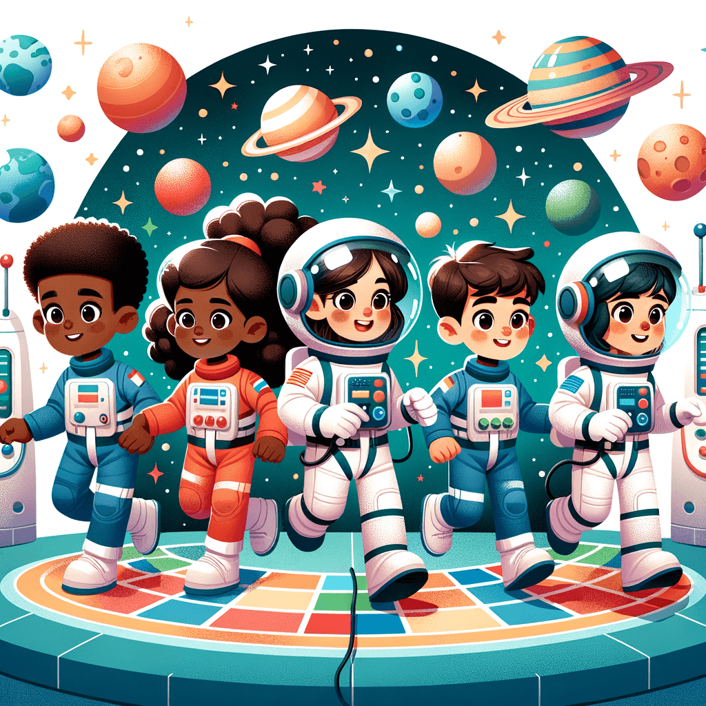 Space Station Explorers Numbered Painting Kits