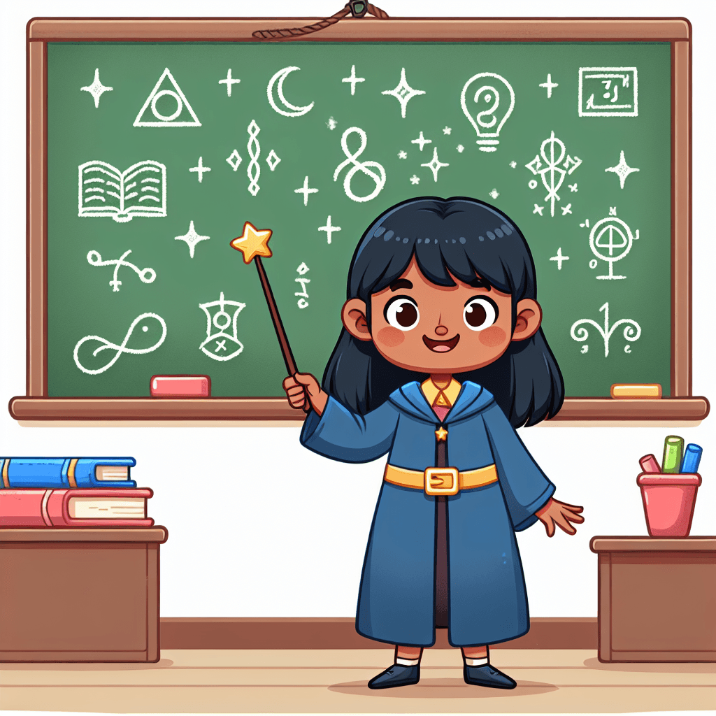 Magic School Of Sorcery Paint By Numbers Art