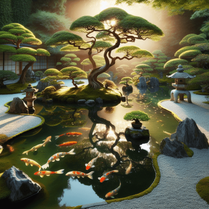 Enchanted Japanese Garden DIY Paint By Numbers