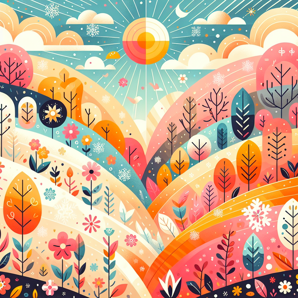 Joyful Celebration Of Seasons Paint By Color