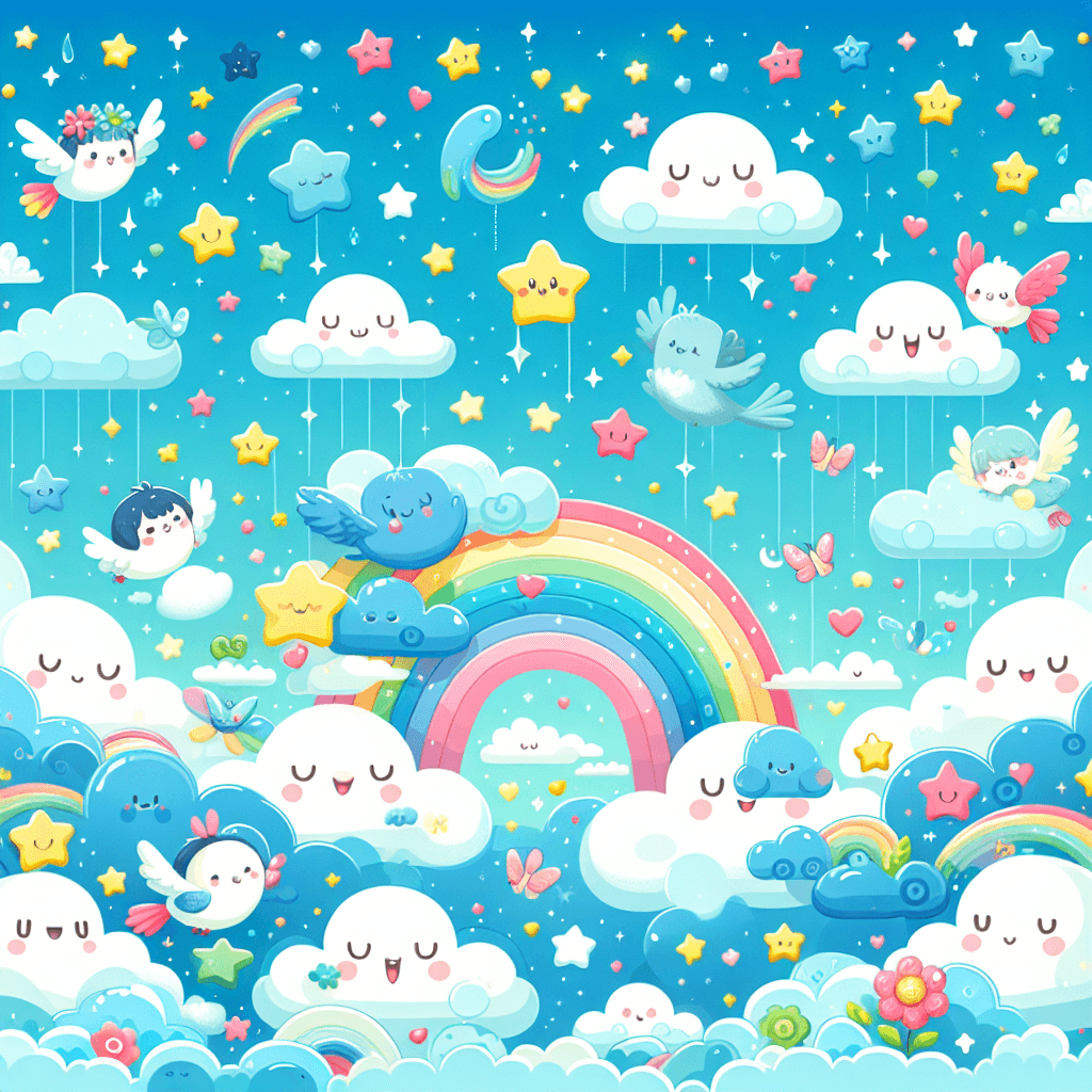 Dazzling Dreamy Sky Paint By Number