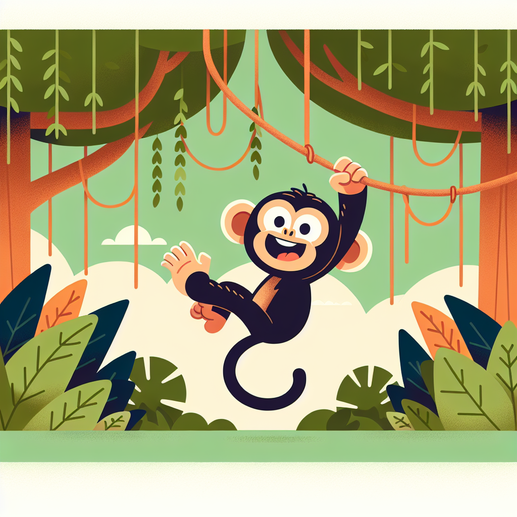 Chatty Chimp Paint By Numbers Art