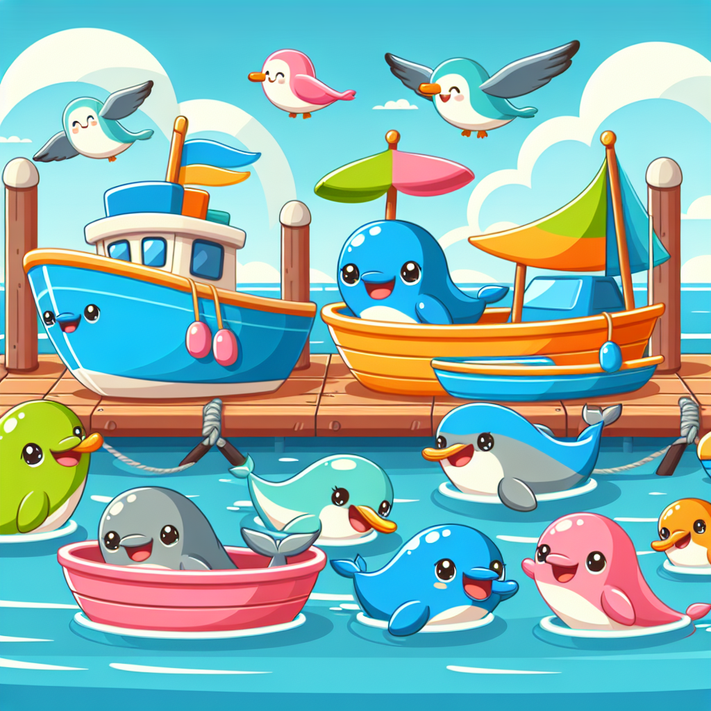 Happy Harbor Hustle Painting Number Kit