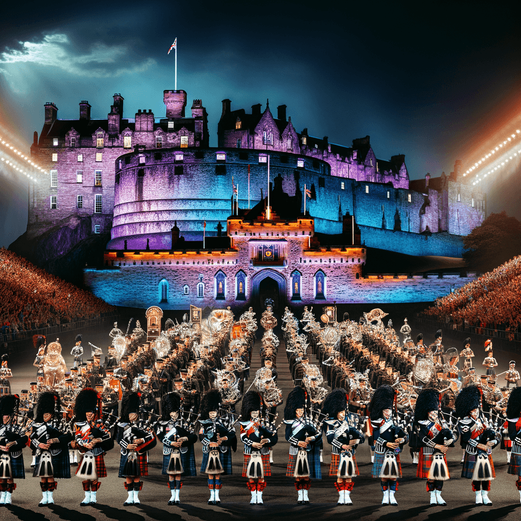 Royal Edinburgh Military Tattoo - Scotland Paint By Numbers Art