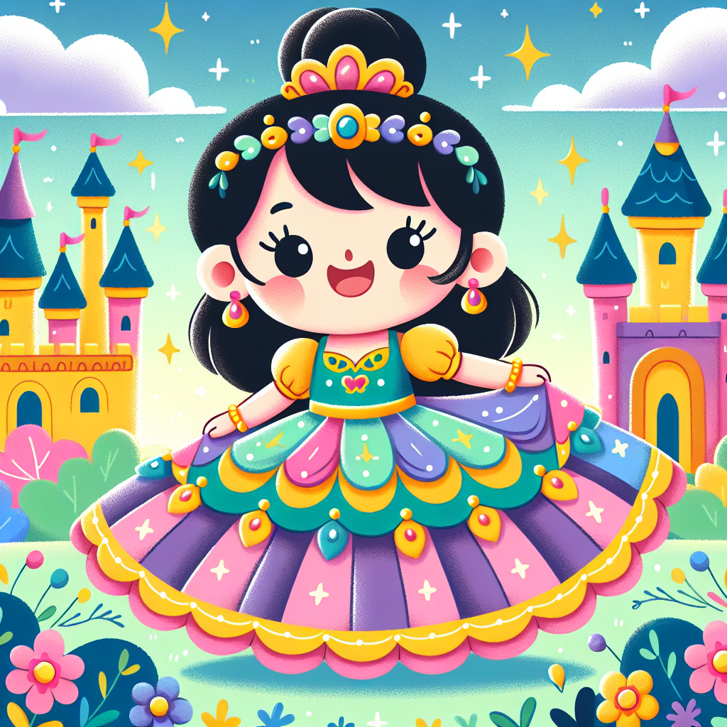 Dancing Princess DIY Paint By Numbers