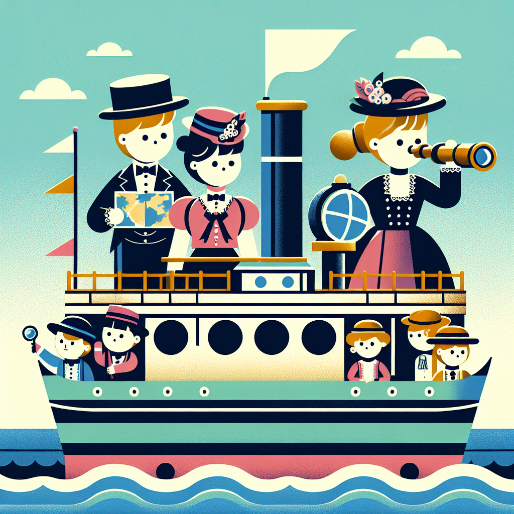 Victorian Voyage Number Painting