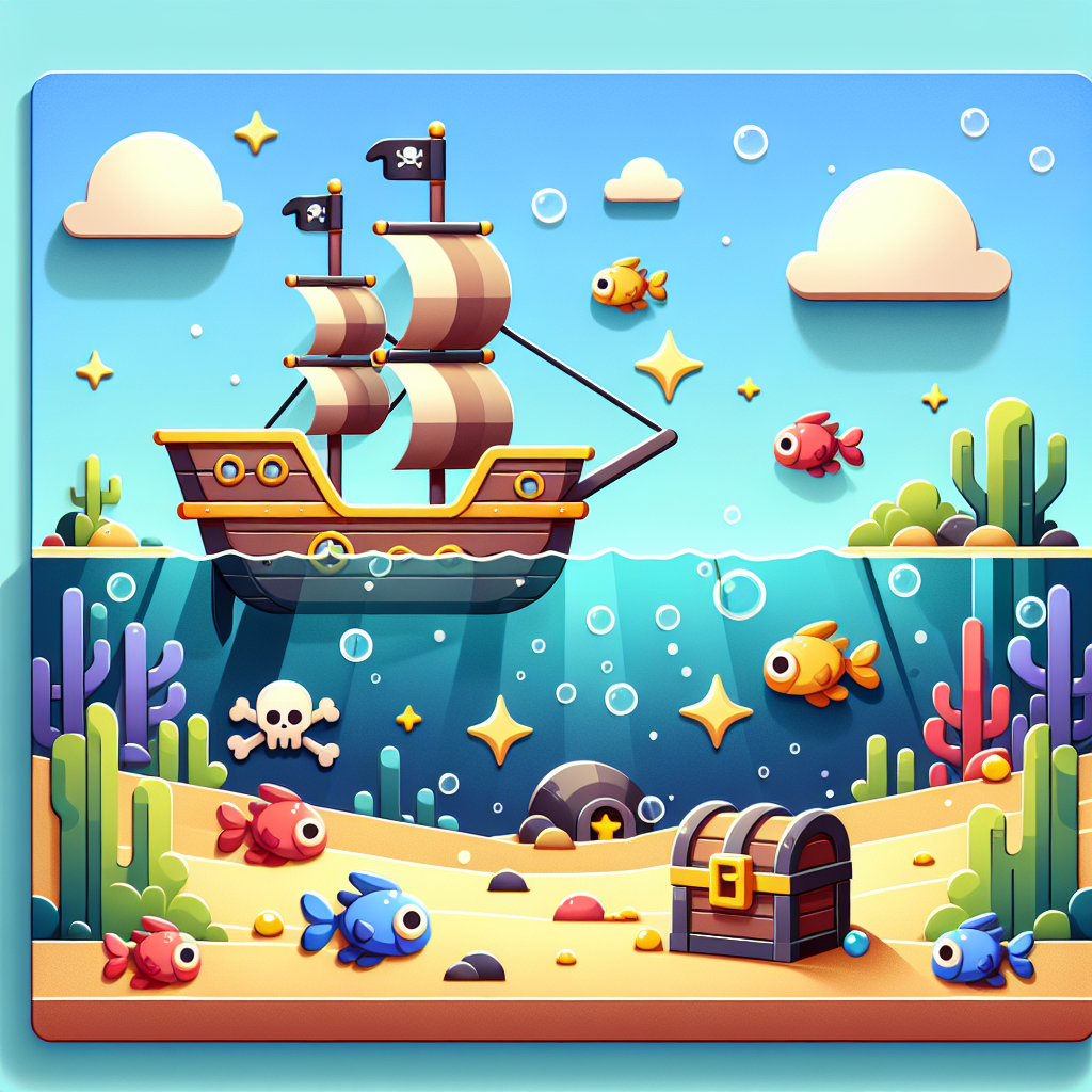 Ocean Treasure Adventure Paint By Numbers