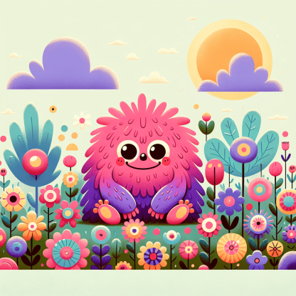 Jolly Monster Paint By Numbers Art