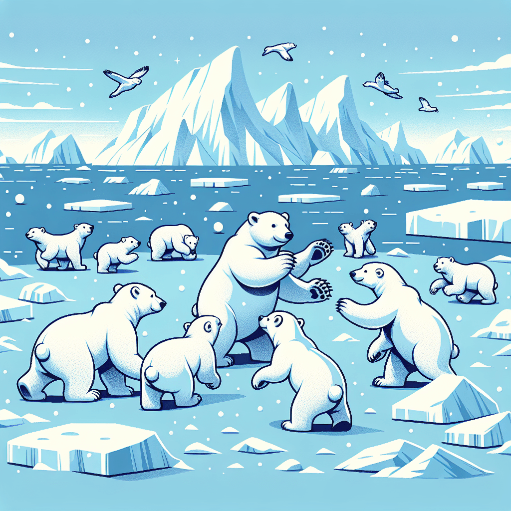 Winter Polar Adventure Paint By Color