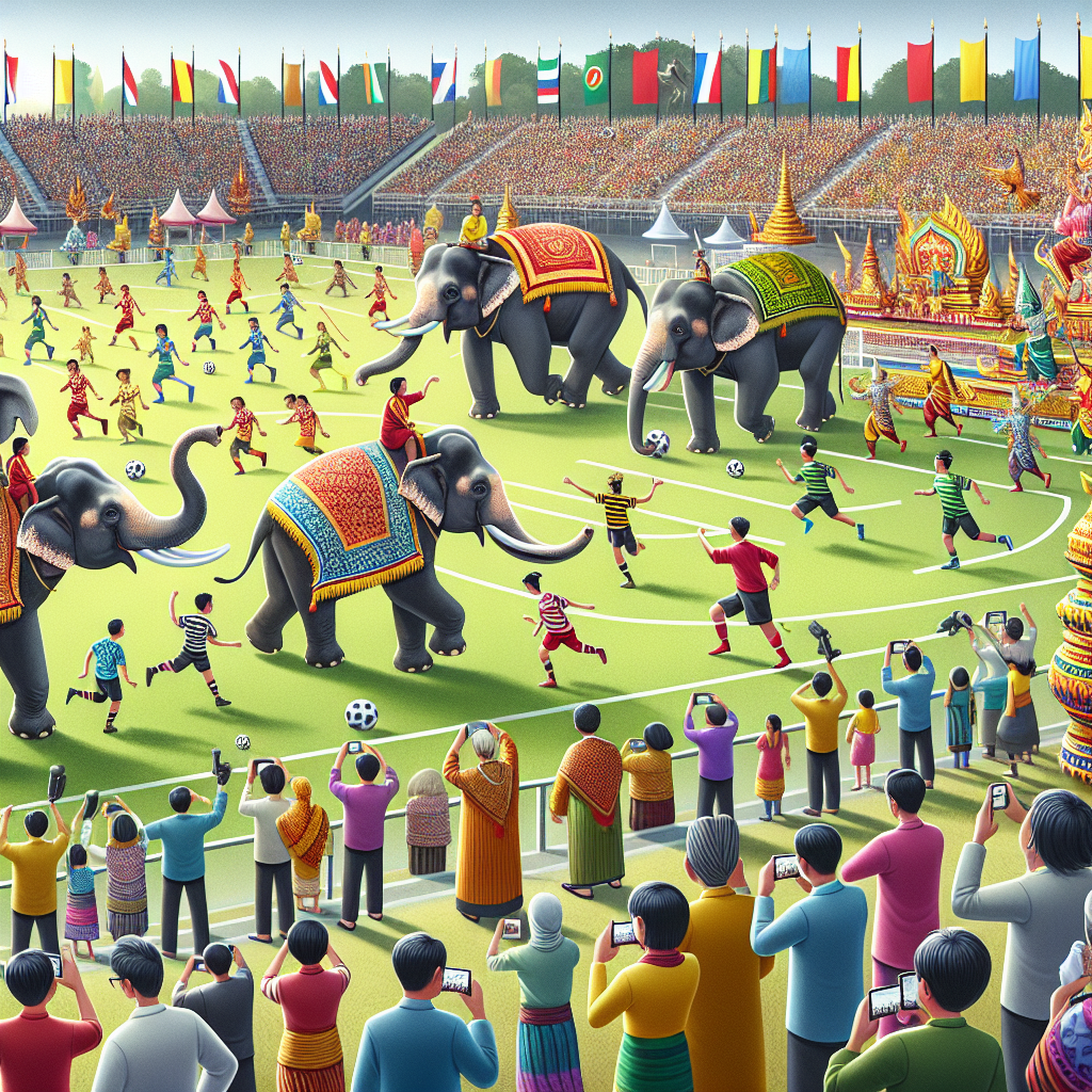 Surin Elephant Round-Up - Surin Paint By Numbers