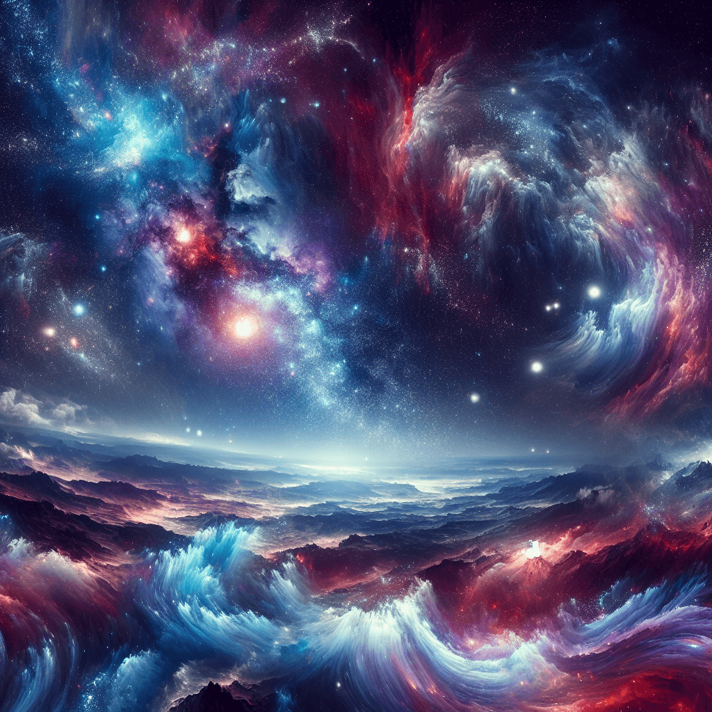 Cosmic Star Trails Numbered Painting Kits
